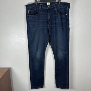 Hiroshi Kato Jeans Mens 38x33 The Scissors Slim Tapered Selvedge Bette Dark Wash